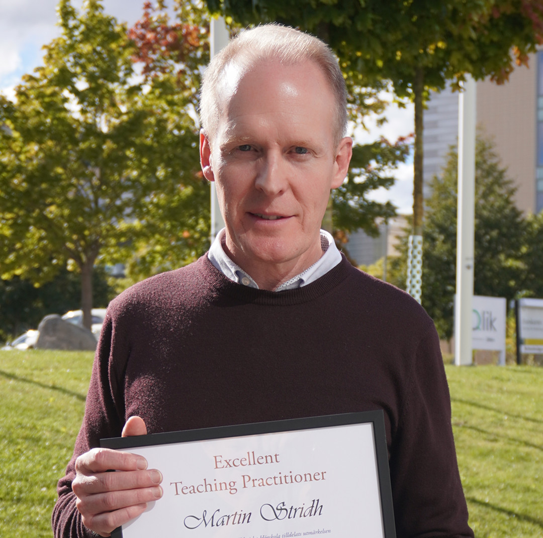 Martin Stridh. Portrait photo.